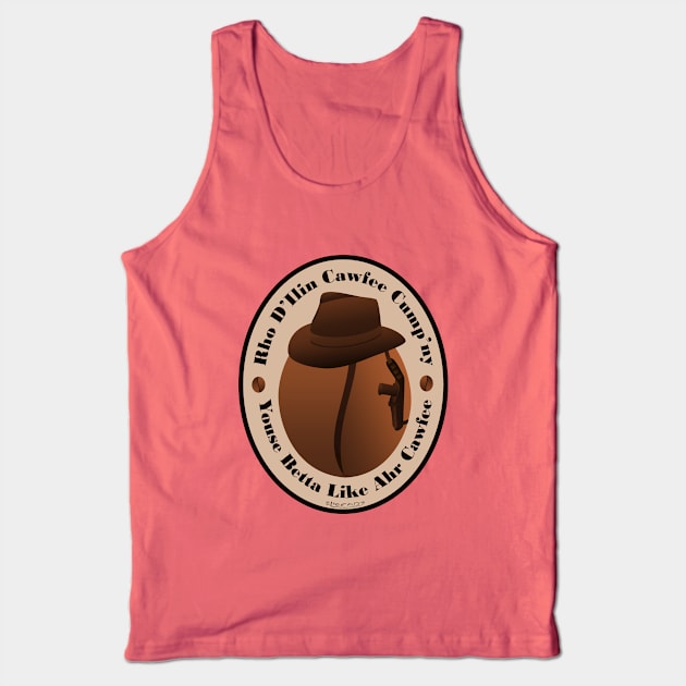 RI Cawfee Cump'ny Tank Top by FunkilyMade